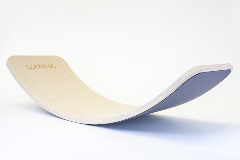 Wobbel Original Linen/Whitewash felt Mouse