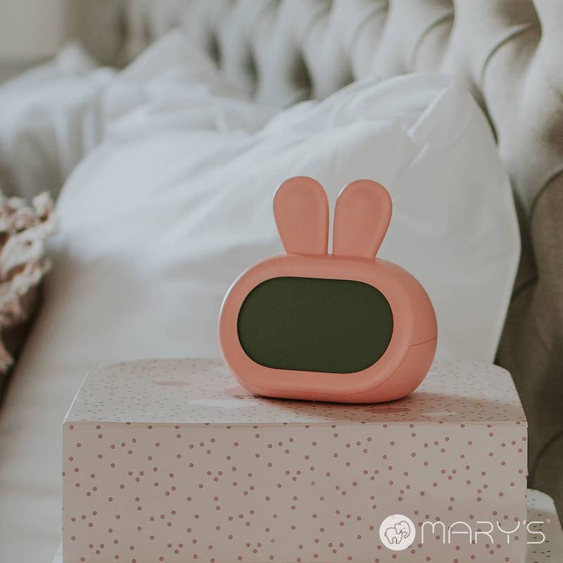 Pink Rabbit Alarm Clock