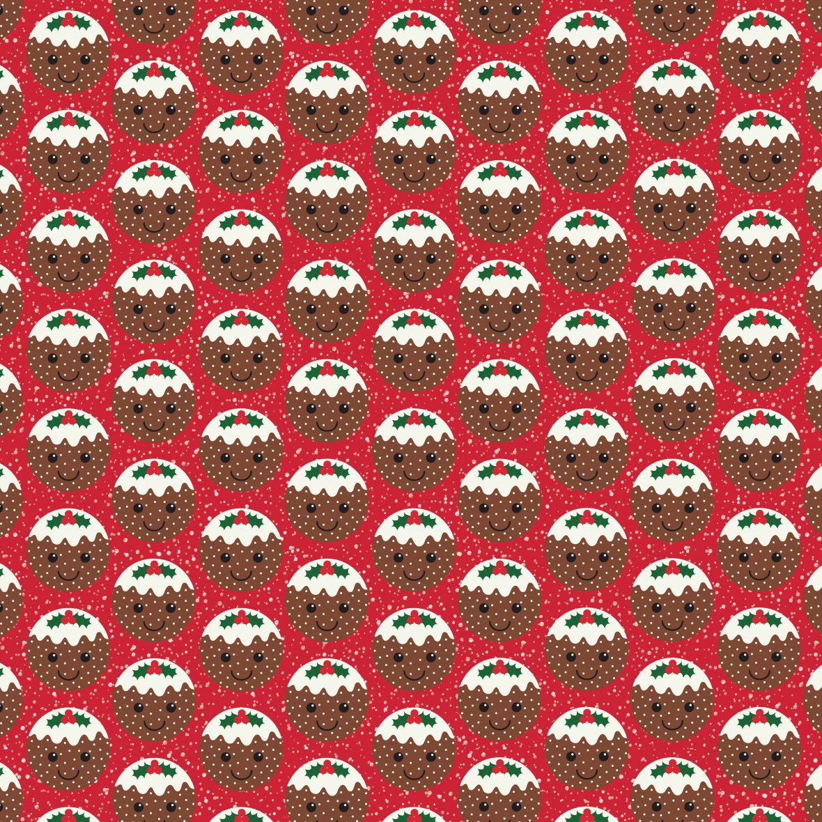 Christmas Pudding Gift Wrap