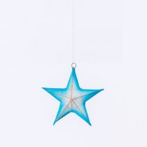 Petit sujet étoile bleu M