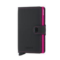 Secrid_Miniwallet_Matte_BlackFuchia_Front