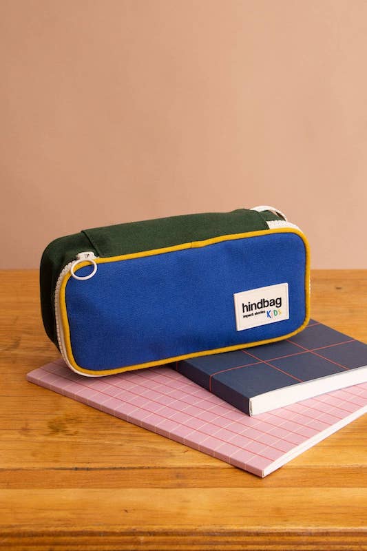 Max Blue Pencil Case