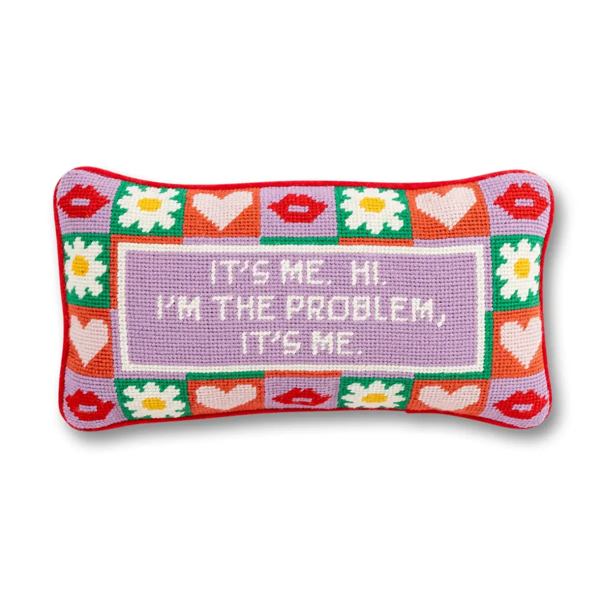 It’s Me Needlepoint Cushion