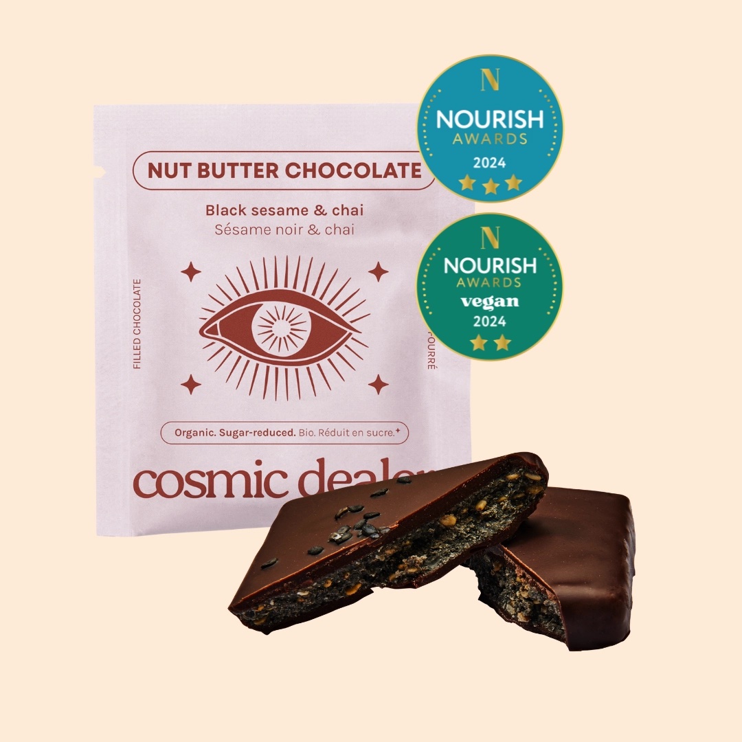 Black Sesame & Chai Nut Butter Chocolate