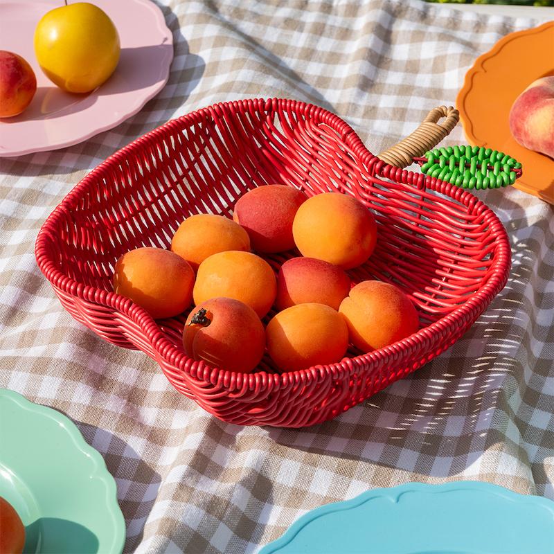 Woven Apple Basket