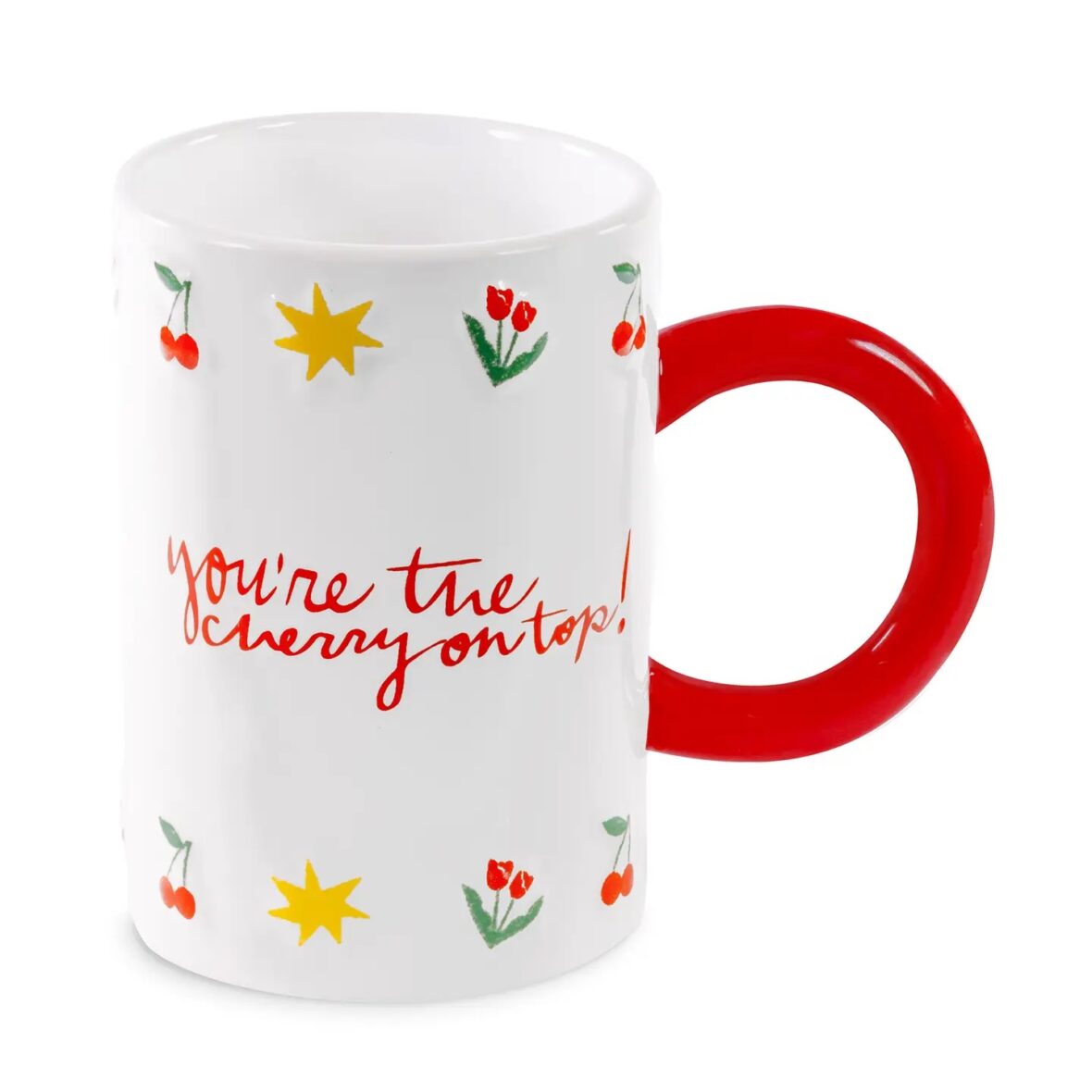 Cherry on Top Ceramic Mug