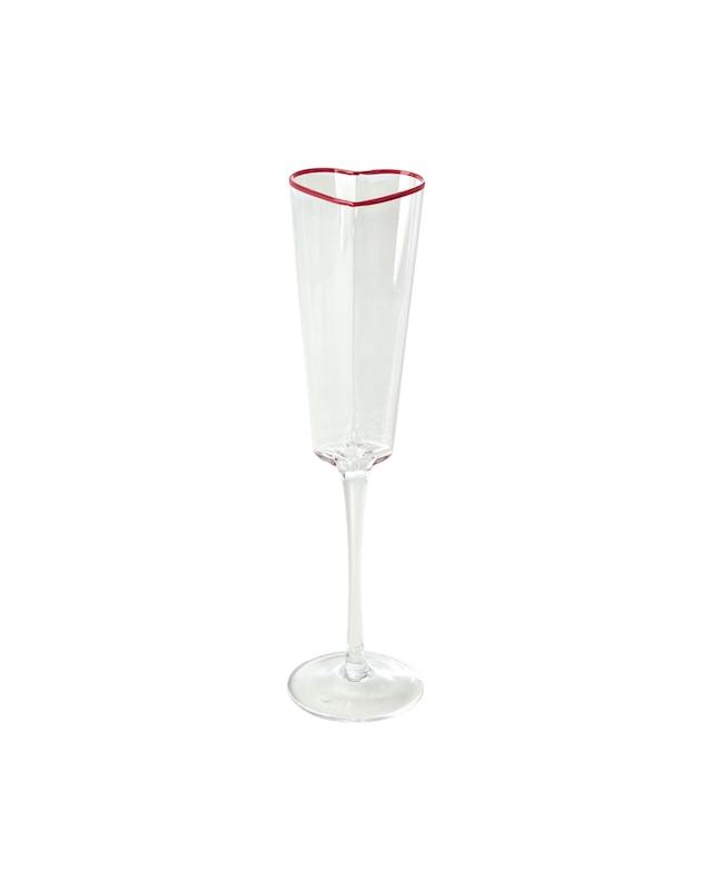 Heart Champagne Glass
