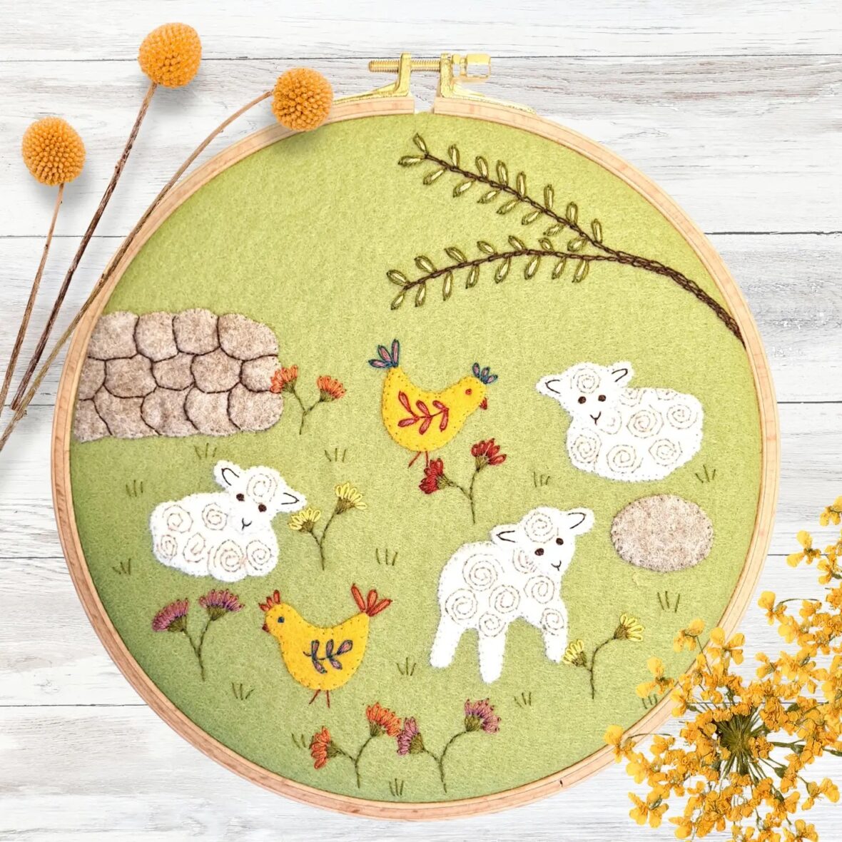 In the Meadow Embroidery Kit