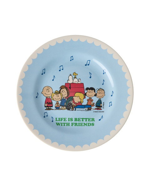 Blue Snoopy Melamine Side Plate